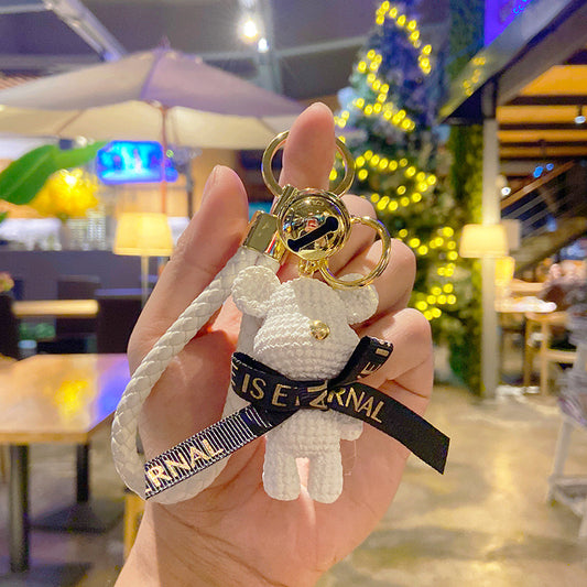 Cute bear keychain