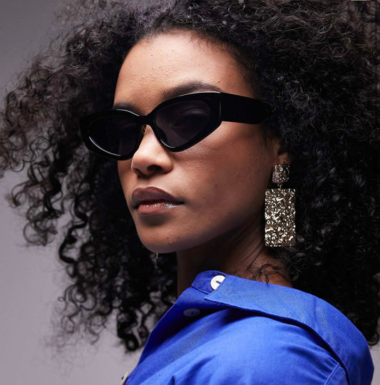 Black retro Sunglasses