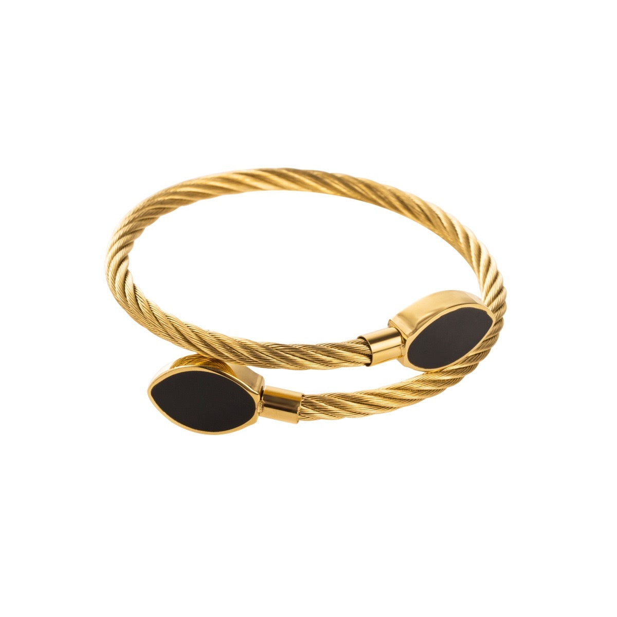 Elegant cuffed bracelets