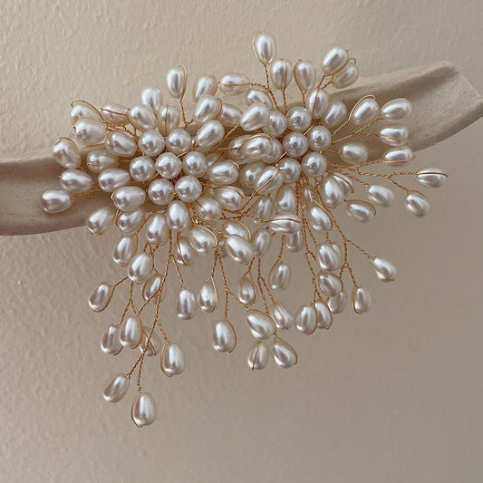 Tasseled Pearl Earrings