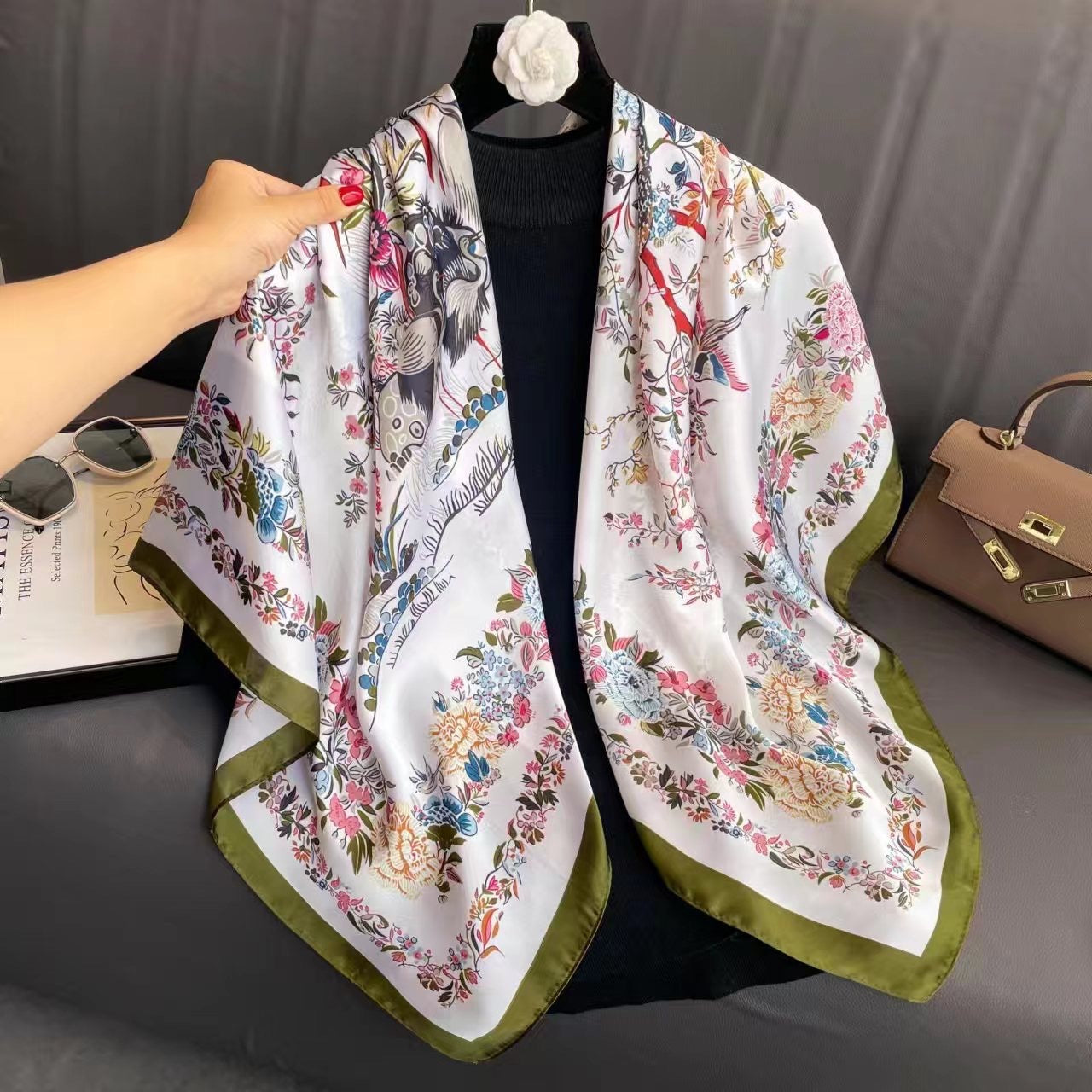 Silk scarf