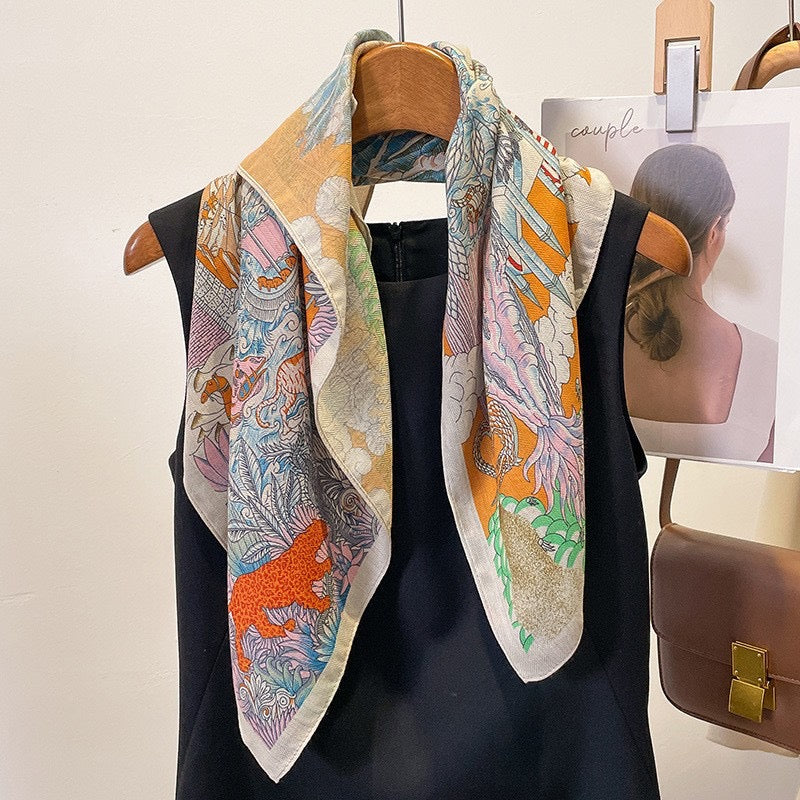 Silk scarf