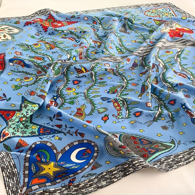 Silk scarf