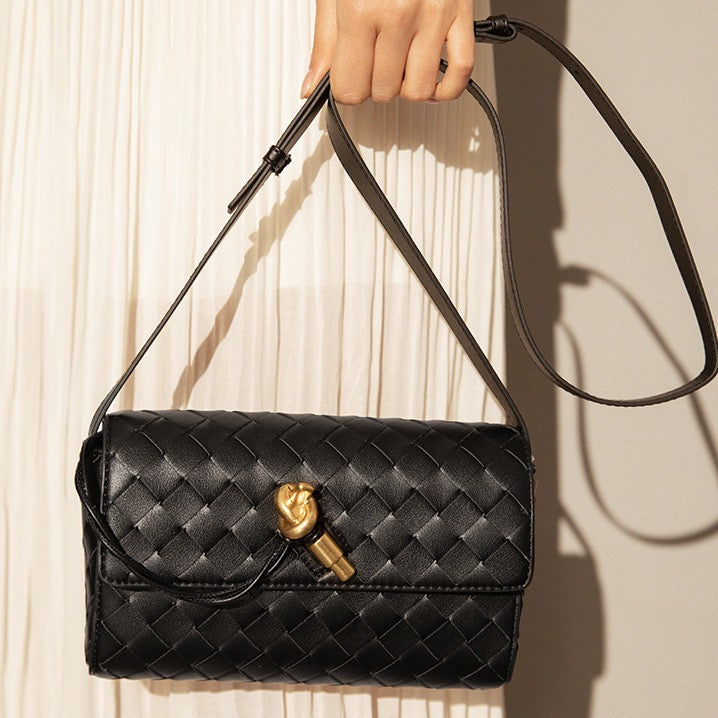 Beaded women’s crossbody bag