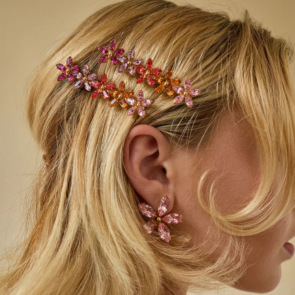 Colorful hair clips