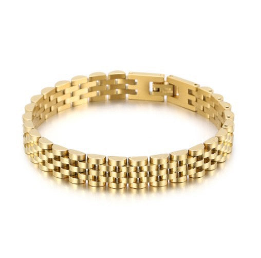 Stainless steel watch band bracelet