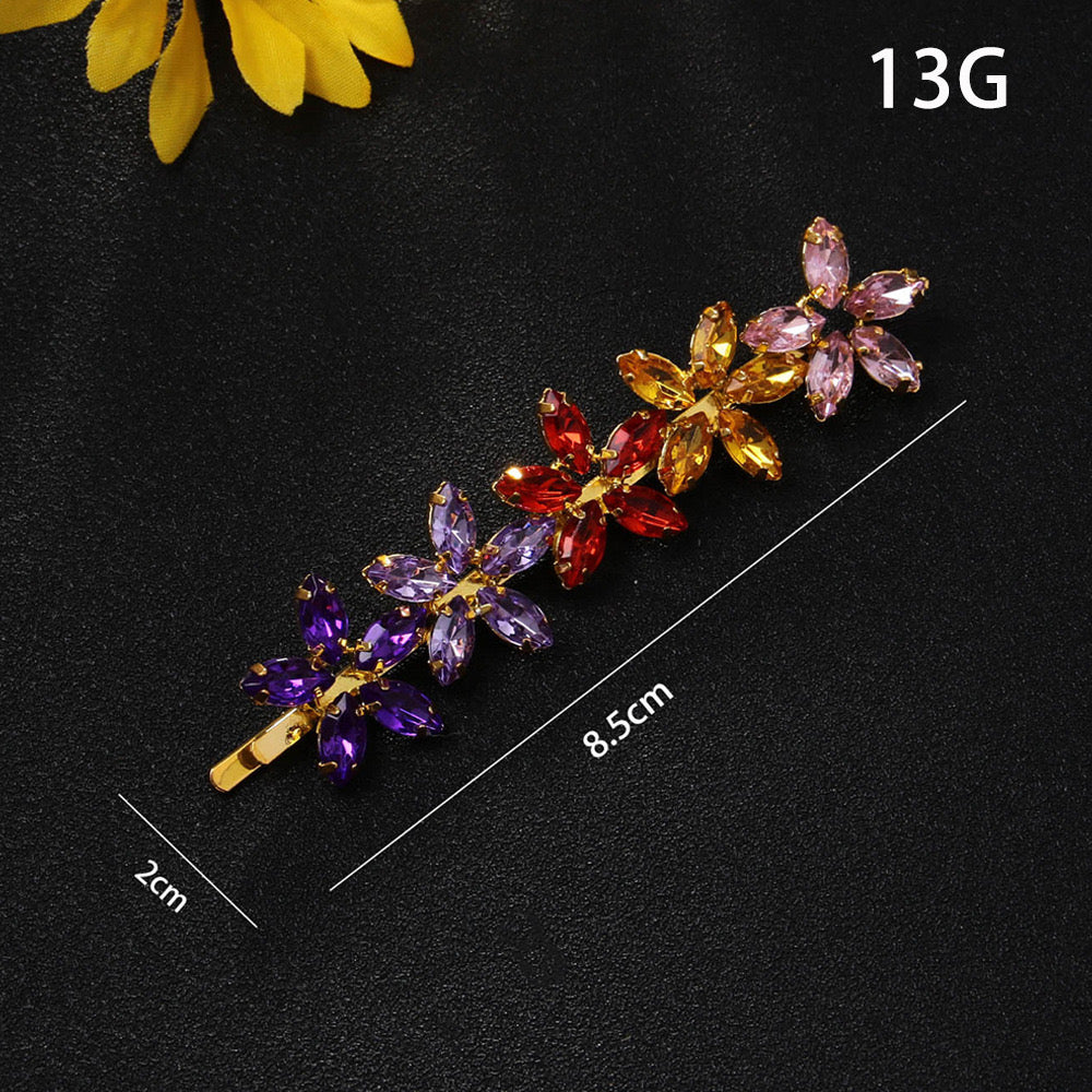 Colorful hair clips