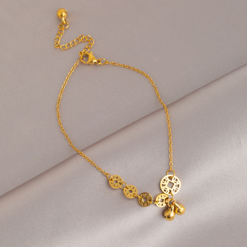 Non tarnish Titanium steel Anklets