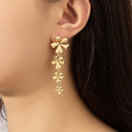 Suc four tier earrings