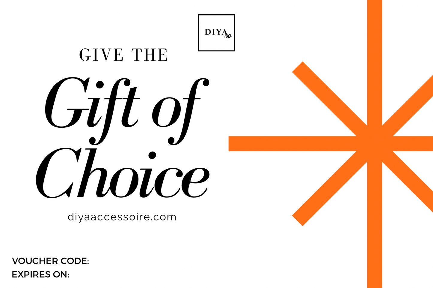 Diya Accessoire Gift Card