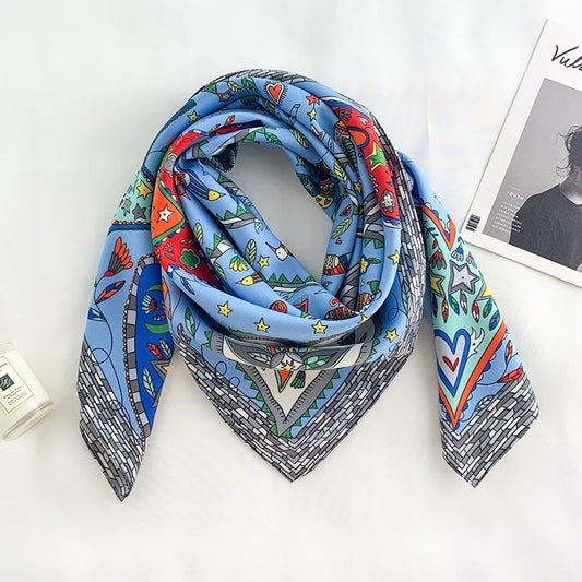 Silk scarf