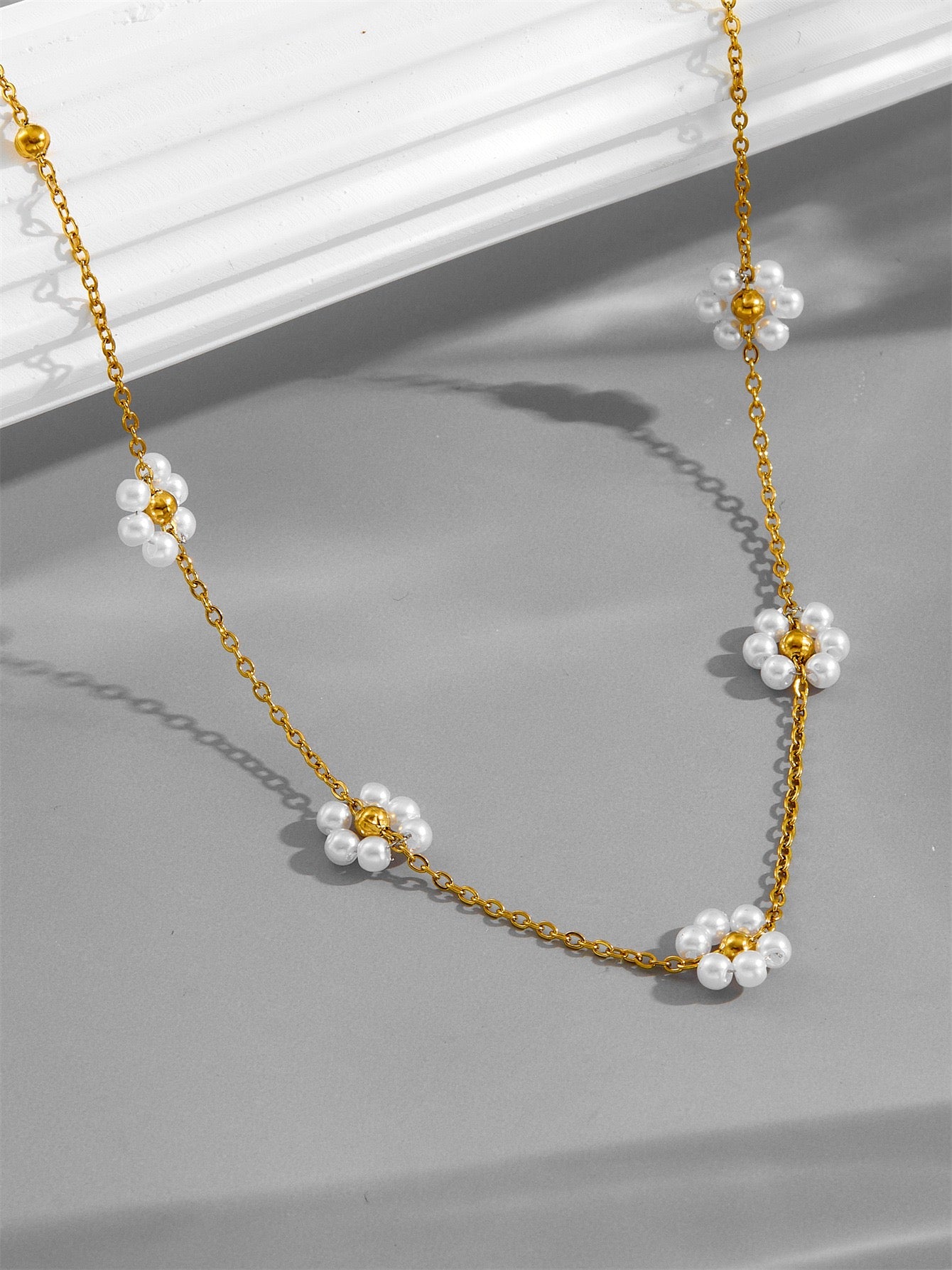 Luxe necklace and bracelet set