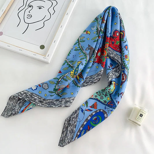 Silk scarf