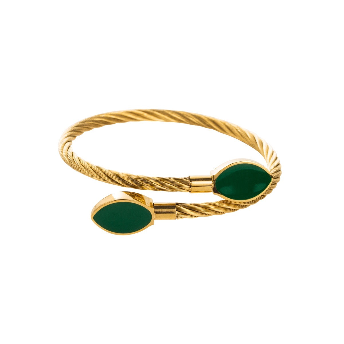 Elegant cuffed bracelets