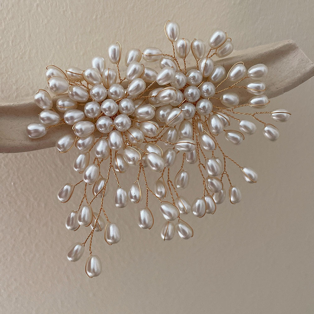 Tasseled Pearl Earrings