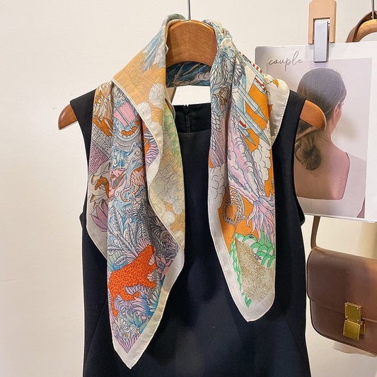Silk scarf
