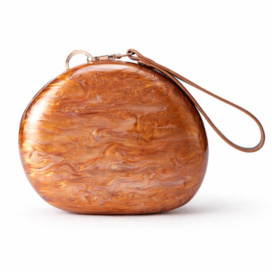 Pearlescent Acrylic women’s clutch