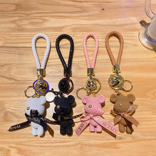 Cute bear keychain