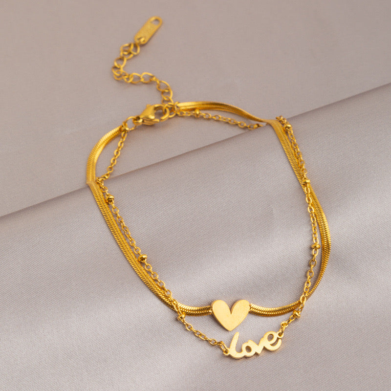 Non tarnish Titanium steel Anklets