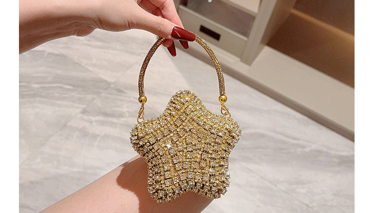 Star studded mini purse