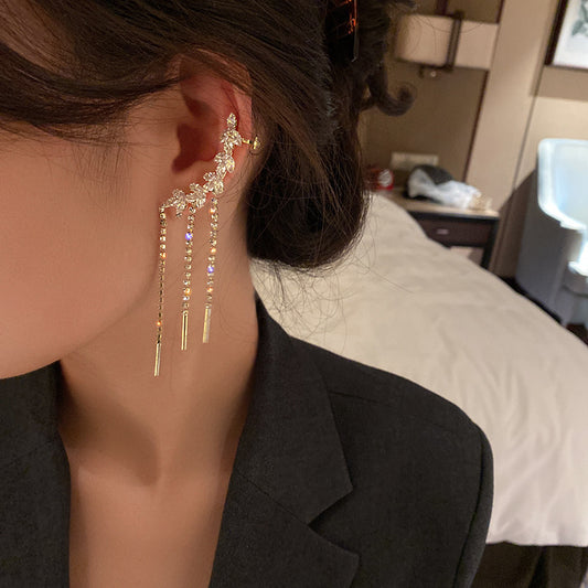 Statement ear cuff earrings
