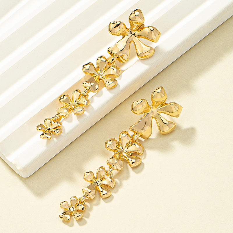 Suc four tier earrings