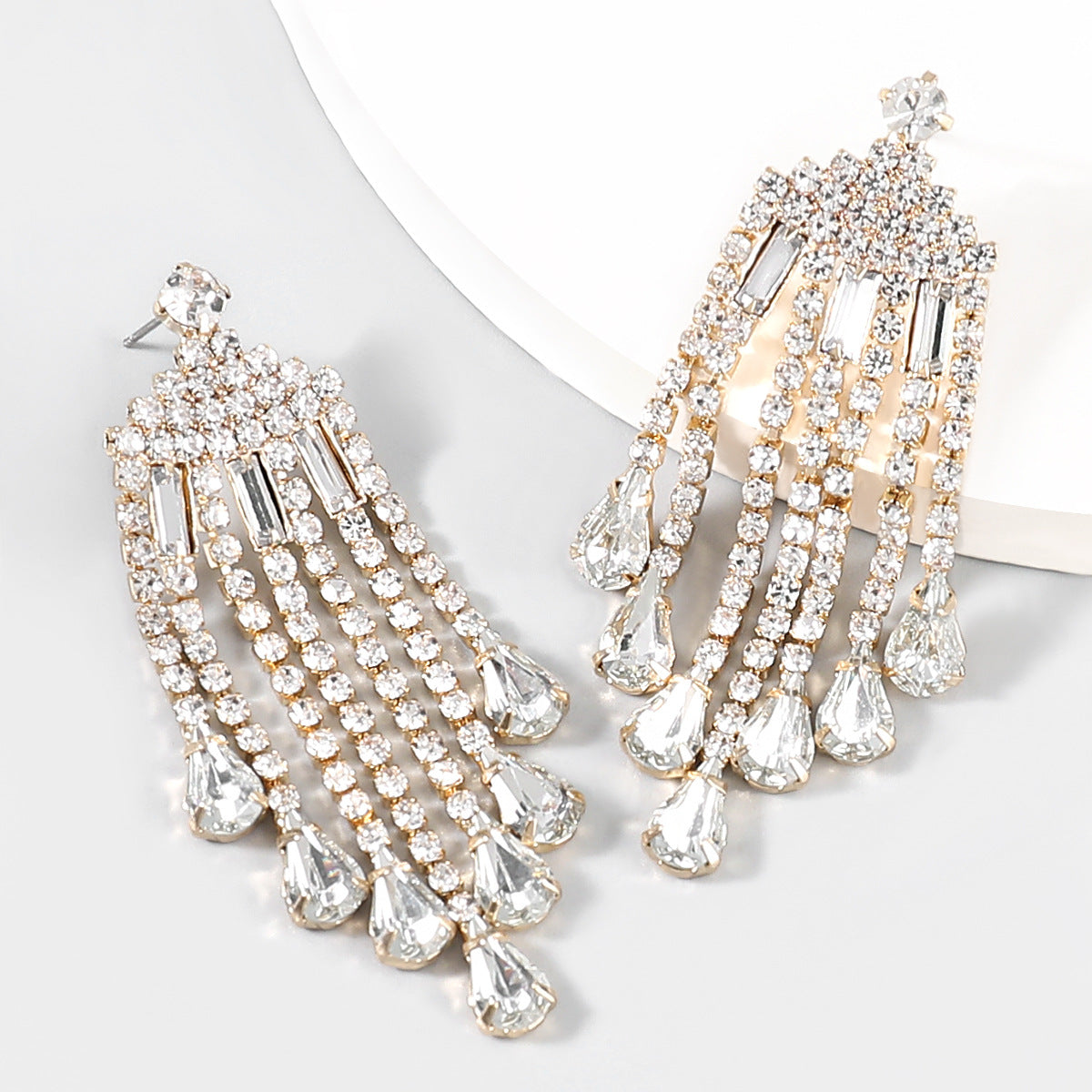 Sparkle tasselled earrings