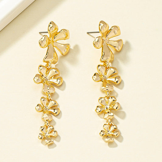 Suc four tier earrings