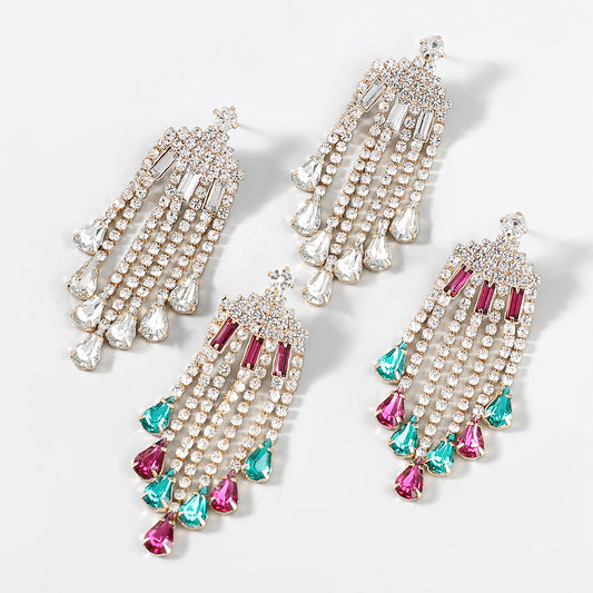 Sparkle tasselled earrings