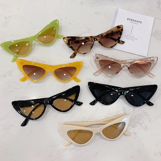 Cat eye trendy sunglasses