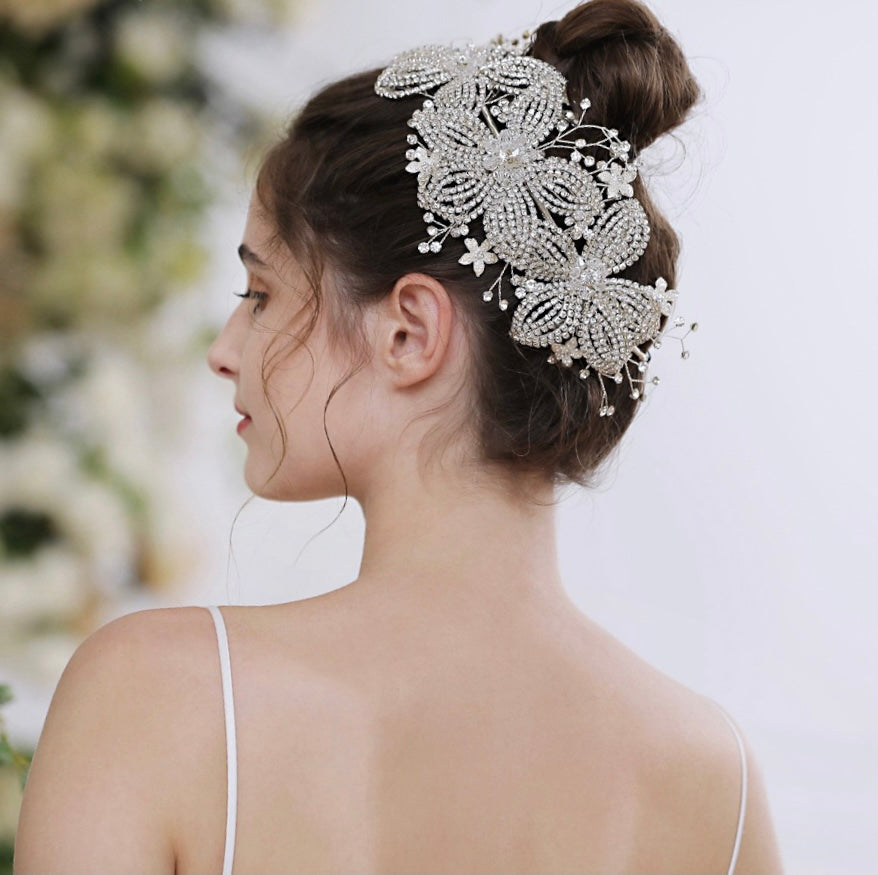 Luxe wedding headpieces